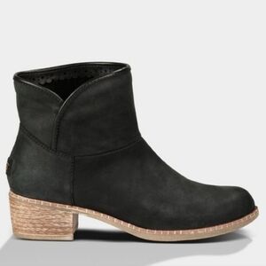 Ugg Australia Women Darling Ankle Leather Heels Boots shoes s 7.5
